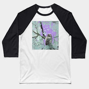 Owl in hiding Baseball T-Shirt